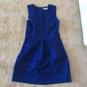 Madewell raw edge scuba dress